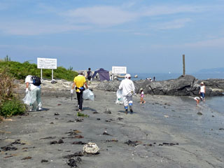 荒崎海岸清掃活動